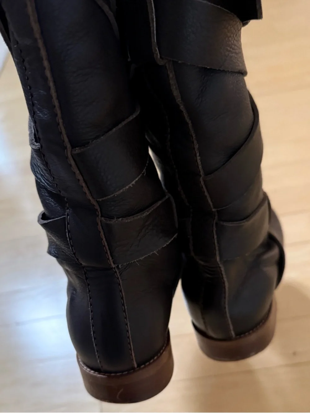 Chloé Prince Paddington Brown Leather Boots 7